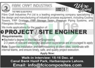 Fibre Craft Industries Careers 2025: Management Jobs in Lahore, Pakistan - Management