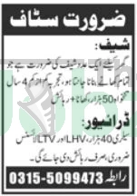 Home-Based Staff Needed in Lahore: Apply Now for Management Roles - Management